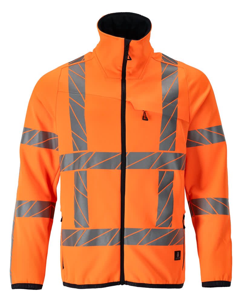 Fleecejacke ACCELERATE SAFE Hi-vis Orange L