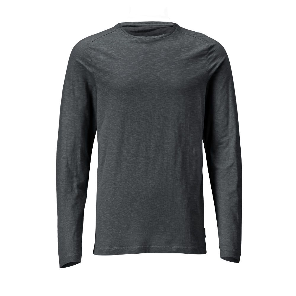 Langarmshirt CUSTOMIZED Anthrazitgrau 3XL