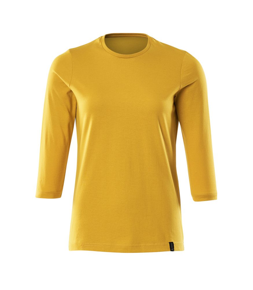 Damen-Passform T-Shirt CROSSOVER Currygelb 3XLONE