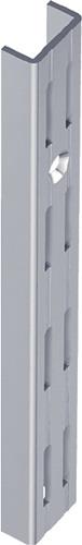 Wandsch.L.1500mm weiß STA zweireihige Lochung ALFER ELEMENT SYSTEM