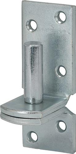 Kloben DI auf Platte 10x33x85mm blau verz.VORMANN