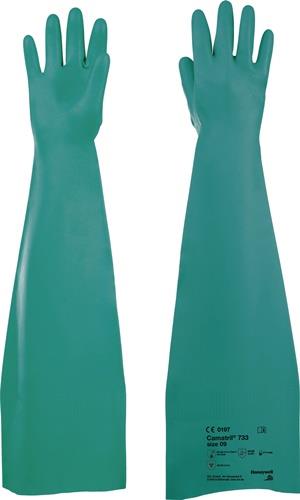 Chemiehandschuh Camatril 733 Gr.10 grün EN 388 EN 374 PSA III HONEYWELL