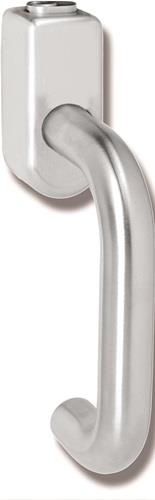 Fenstergriff 111XAFGA VA 30mm ma DIN li.abschl.HEWI