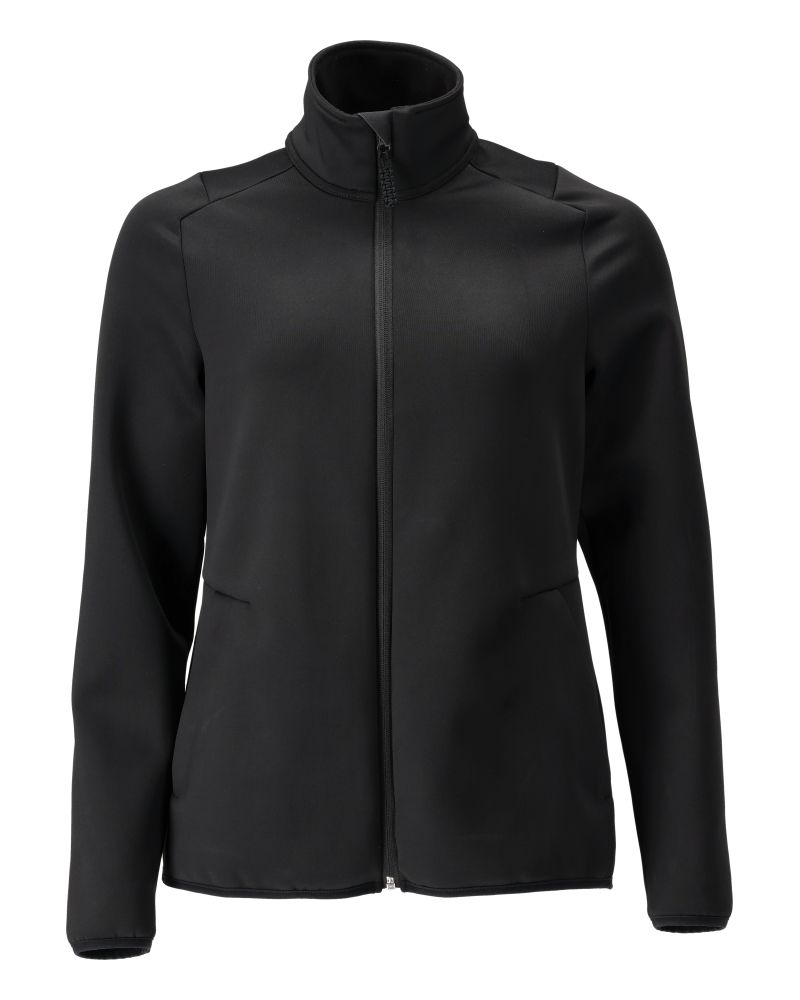 Damen-Passform Fleecejacke CUSTOMIZED Schwarz 2XL