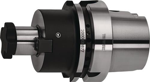 Quernutaufsteckfräsdorn DIN 69893A Spann-D.16mm HSK-A63 A.-L.100mm TECWERK