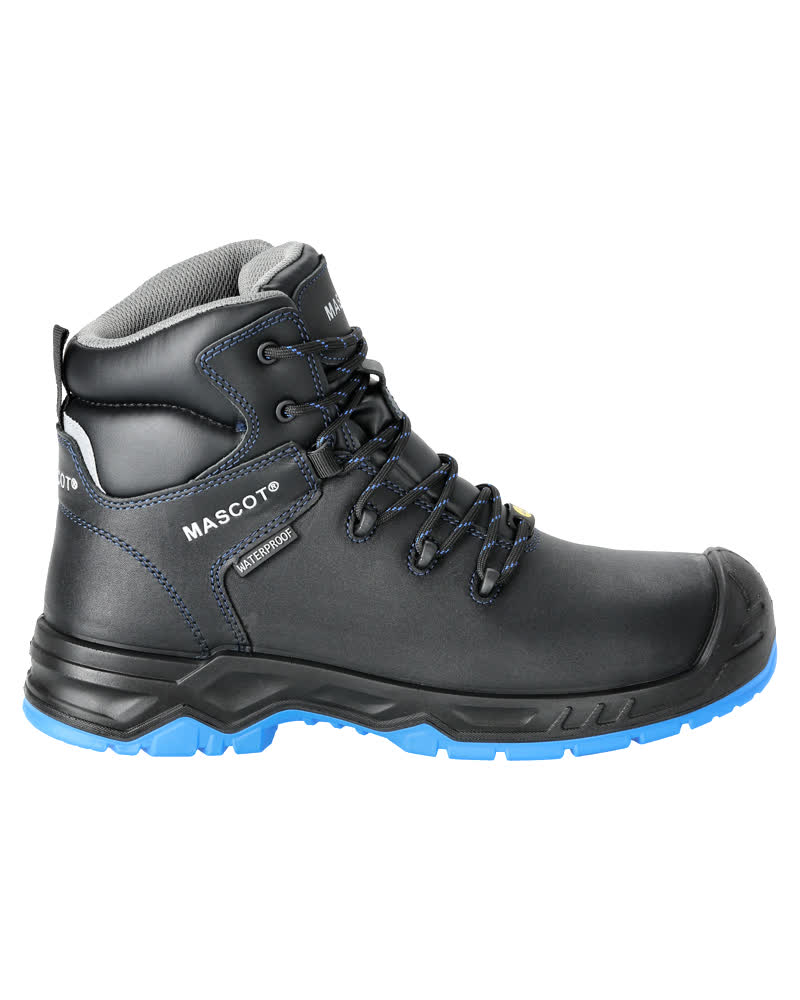 Sicherheitsstiefel FOOTWEAR FLEX Schwarz/Kornblau 1047