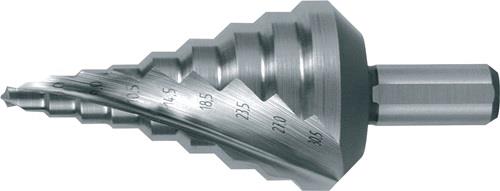 Stufenbohrer Bohrber.5,3-30,5mm HSS Spiralnut Z.2 Stufen 9 RUKO