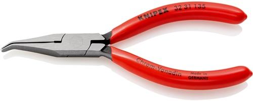 Justierzange L.135mm 40Grad gew.fl.Ku.-Überzug KNIPEX