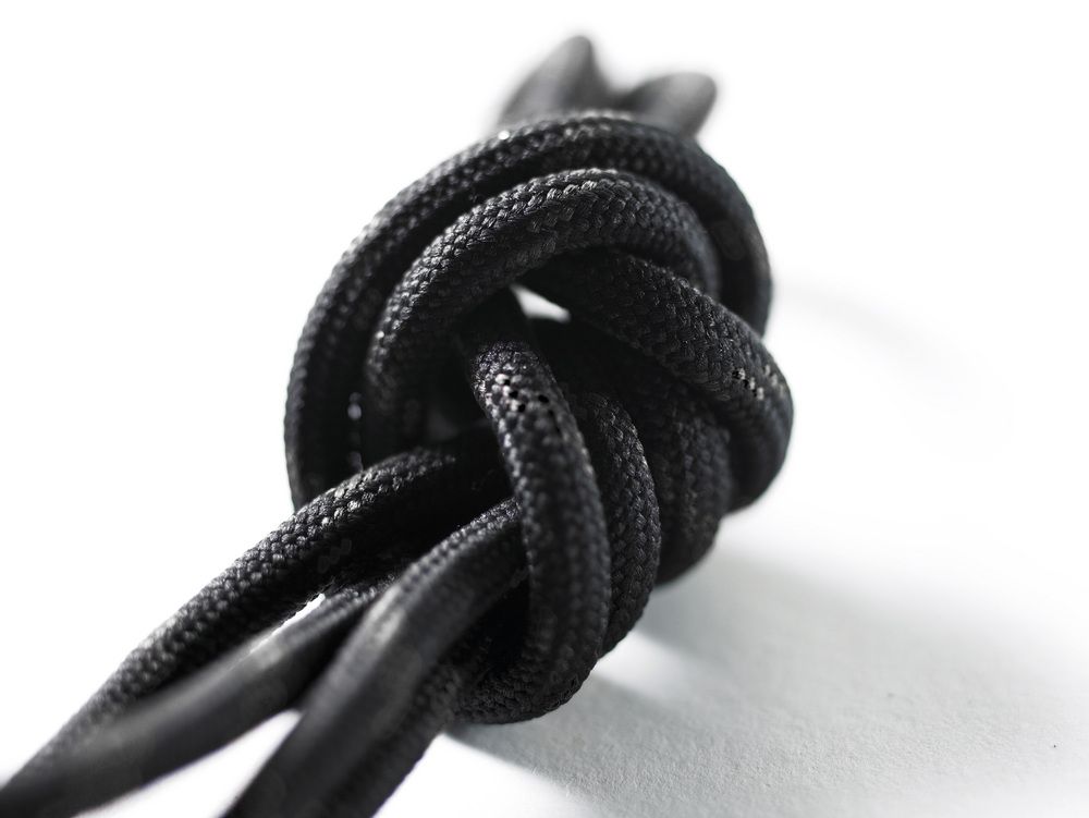 Schnürsenkel FOOTWEAR ACCESSORIES Schwarz/Schwarz 85