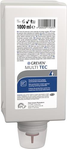 Hautschutzlotion GREVEN® MULTI TEC 1l O/W-Emulsion Variofl.GREVEN
