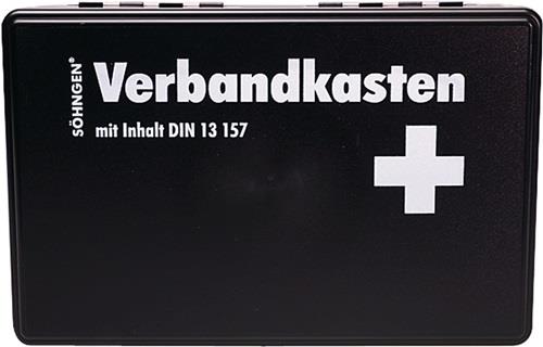 Betriebsverbandkasten,kl.KIEL B260xH160xT80ca.mm schwarz SÖHNGEN