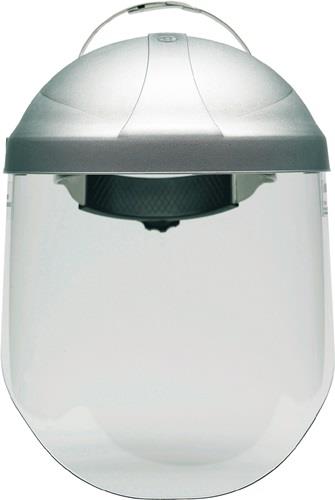 Kopfhalterung u.Visier Tuffmaster H8 WP96 m.Visier PC klar 3M